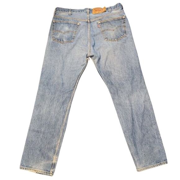 Vintage Levi’s 501 XX Jeans Whiskers Fade 42x36 USA 1994 #480 - Picture 3 of 10